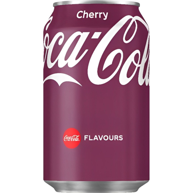 COCA-COLA Cherry gāzēts dzēriens, bundžā 330ml