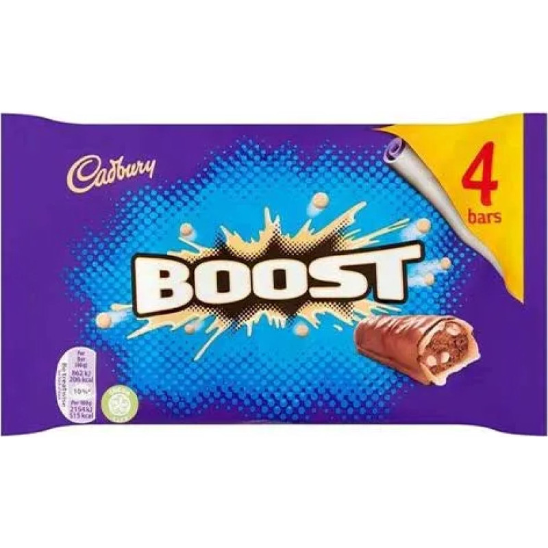 Cadbury Boost sokolādes batoniņi 126g