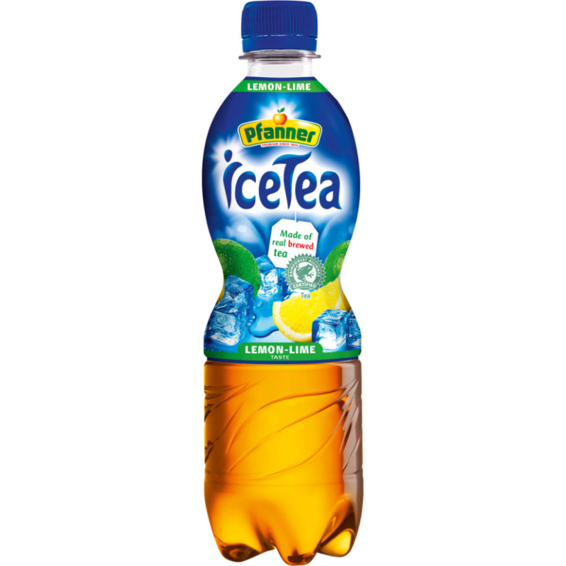 Нет голода напиток Pfanner Ice Tea со вкусом персика 0,5л