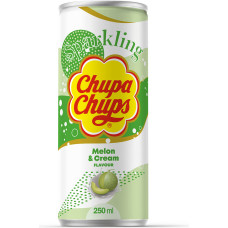 CHUPA CHUPS gāzēts dzēriens ar meloņu krēma garšu 250ml