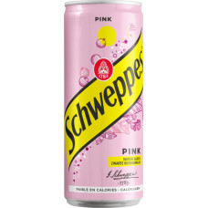 SCHWEPPES BE Pink Tonic limonāde, bundžā 330ml