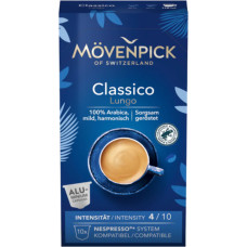 MOVENPICK Classico Lungo Nespresso coffee capsules (10) 57g