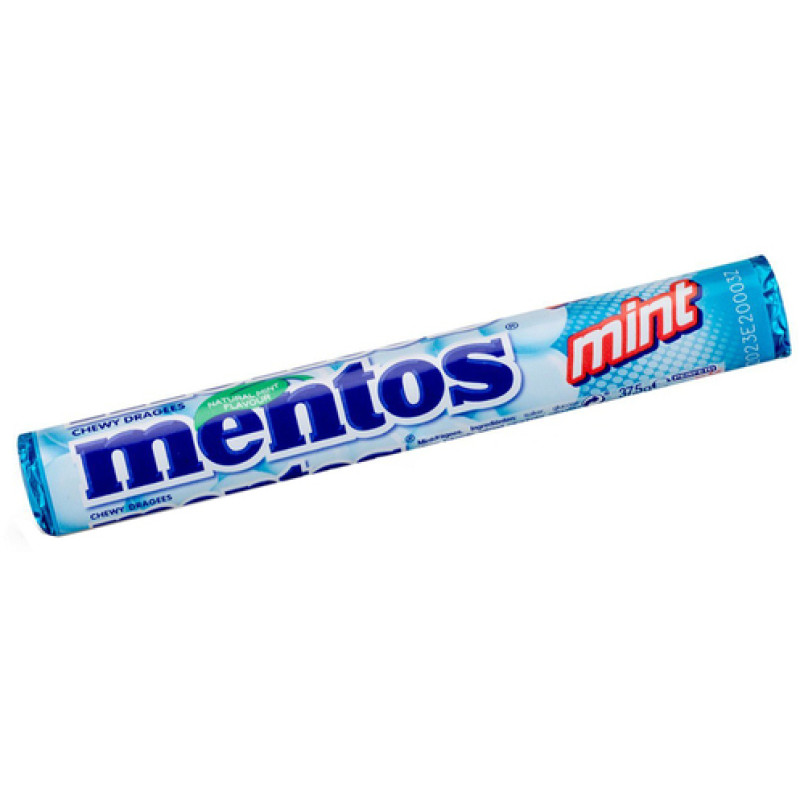 MENTOS Mint dražejas 37.5g