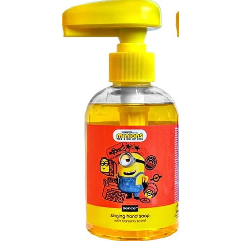 Sence Minions skanošas šķidrās ziepes ar banānu smaržu 250ml