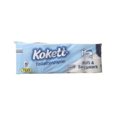 KOKETT 3-ply toilet paper 10 rolls