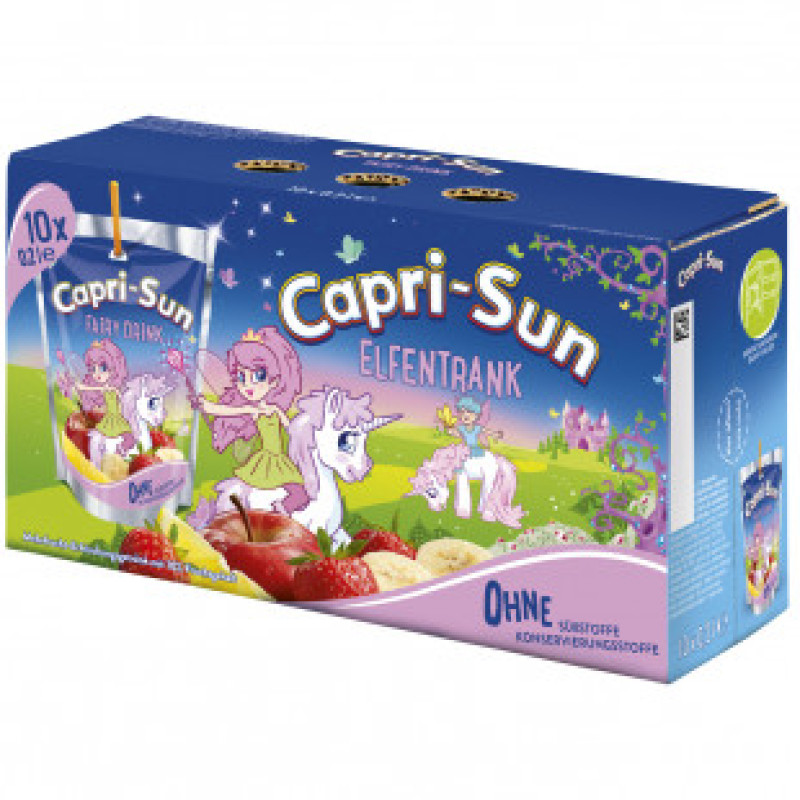 Capri Sun Fairy Drink suliņas ar augļu garšu  (200ml x10)