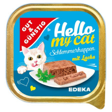 G&G Hello My Cat pastēte kaķiem ar lasi 100g