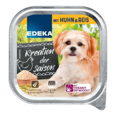 Edeka Kreation der Saison kons. suņiem ar vistas gaļu un rīsiem 150g