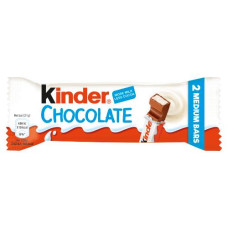 KINDER Maxi Duo šokolādes tāfelītes 42g