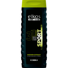 Elkos 3in1 Sport Ingwer dušas želeja 300ml