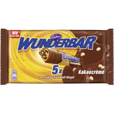 CADBURY Wunderbar chocolate bars (5) 185g