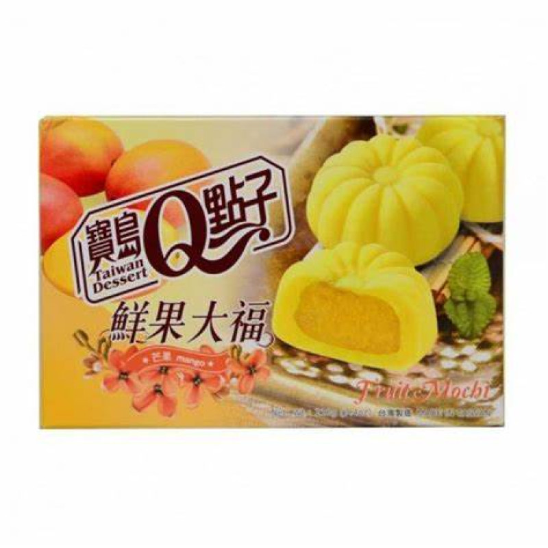 Q Brand Mochi with mango flavor 210g