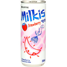 LOTTE MILKIS Strawberry limonāde 250ml