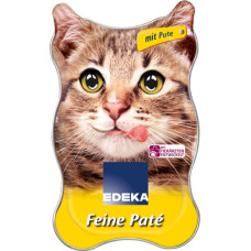 Edeka pastēte kaķiem ar pīles gaļu 85g