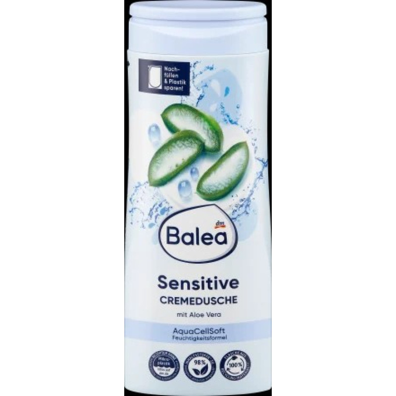 BALEA Sensitive Aloe Vera dušas želeja 300ml