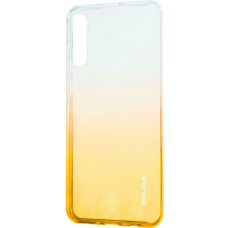 Evelatus Aizmugurējais vāciņš Evelatus Samsung Galaxy A70 Gradient TPU Case Gold