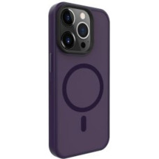 Evelatus Aizmugurējais vāciņš Evelatus Apple iPhone 15 Pro Max Hybird Case With Magsafe PC+TPU Deep Purple