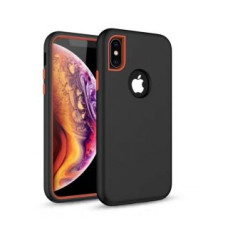 Greengo Aizmugurējais vāciņš GreenGo Apple iPhone XR Defender Solid 3in1 case Black