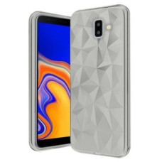 Greengo Aizmugurējais vāciņš GreenGo Samsung J6 Plus 2018 Geometric Case Gray