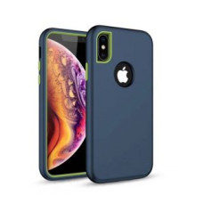 Ilike Aizmugurējais vāciņš iLike Xiaomi Redmi Note 7 Defender Solid 3in1 Case Navy Blue