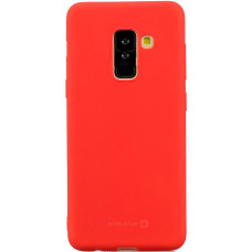 Evelatus Aizmugurējais vāciņš Evelatus Samsung Galaxy A6 Plus 2018 Nano Silicone Case Soft Touch TPU Red