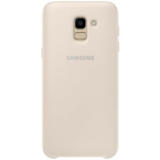 Samsung Aizmugurējais vāciņš Samsung  J6 2018 J600 Dual Layer Cover EF-PJ600CFEGWW Gold