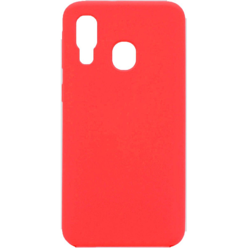 Evelatus Aizmugurējais vāciņš Evelatus Samsung Galaxy A40 Nano Silicone Case Soft Touch TPU Red