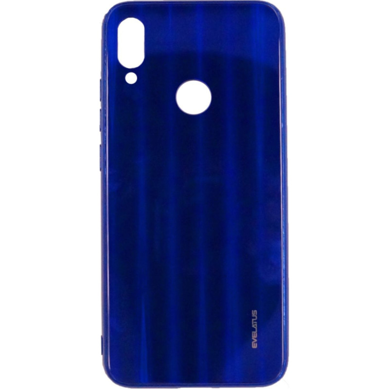 Evelatus Aizmugurējais vāciņš Evelatus Xiaomi Note 7 Water Ripple Full Color Electroplating Tempered Glass Blue