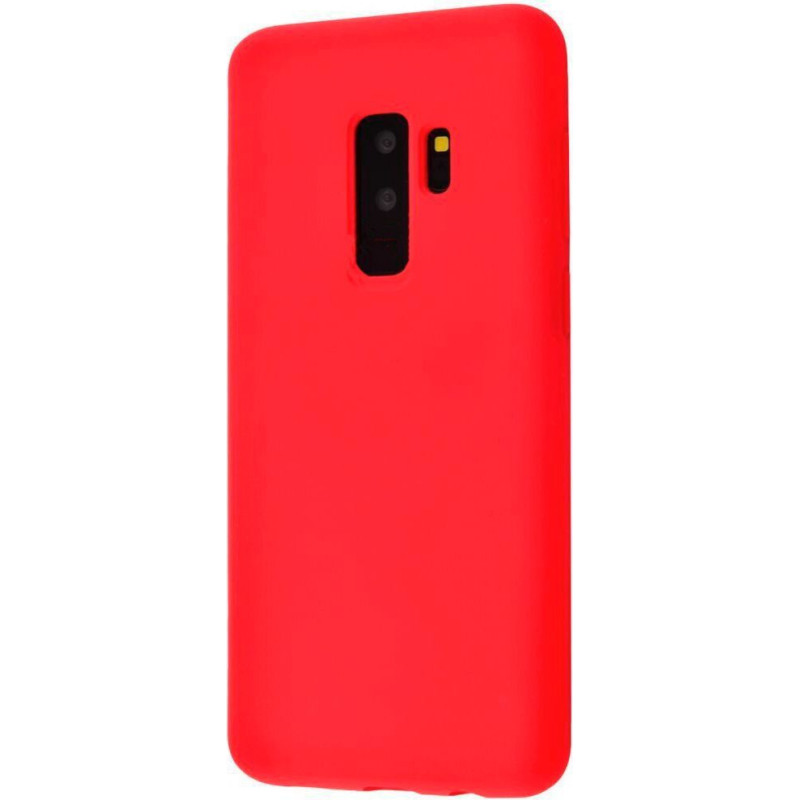 Evelatus Aizmugurējais vāciņš Evelatus Samsung S9 Plus Nano Silicone Case Soft Touch TPU Red