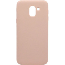 Evelatus Aizmugurējais vāciņš Evelatus Samsung J6 Plus Silicone Case Pink Sand