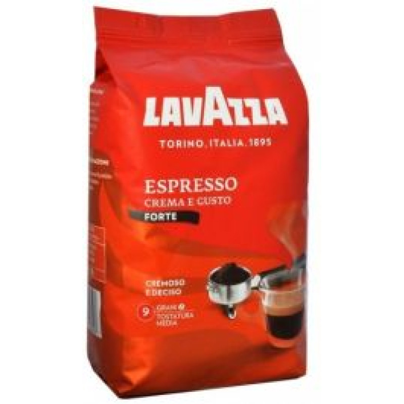 Кофе Lavazza Crema e Gusto Forte в зернах 1кг