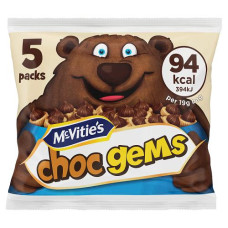 McVitie's Iced cepumi ar šokolādi 5x19g