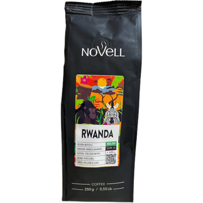 Novell Rwanda ground coffee 250g