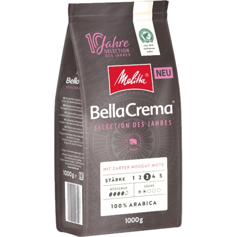 Melitta Bella Crema Selection of the Year coffee beans 1kg