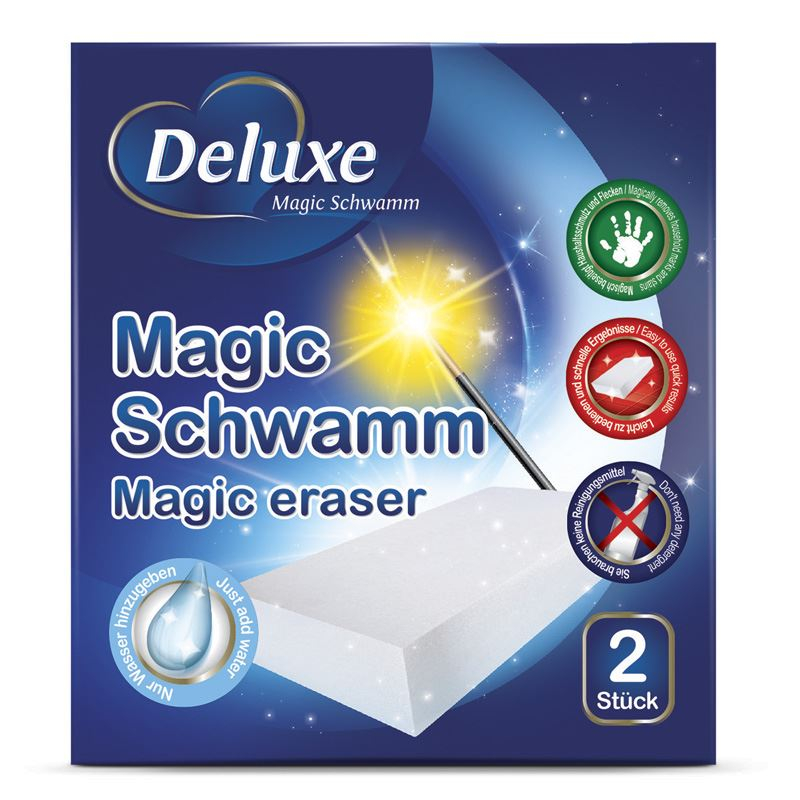 Deluxe Magic Schwamm multifunkcionālas švammes 2gab