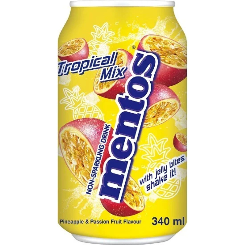 MENTOS  Tropical Mix limonāde 340ml