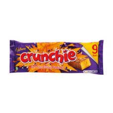 Cadbury crunchy honey and chocolate bars Crunchie, 9 pcs. 234.9g