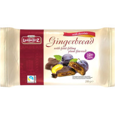 Lambertz gingerbread with plum filling in milk chocolate glaze 150g