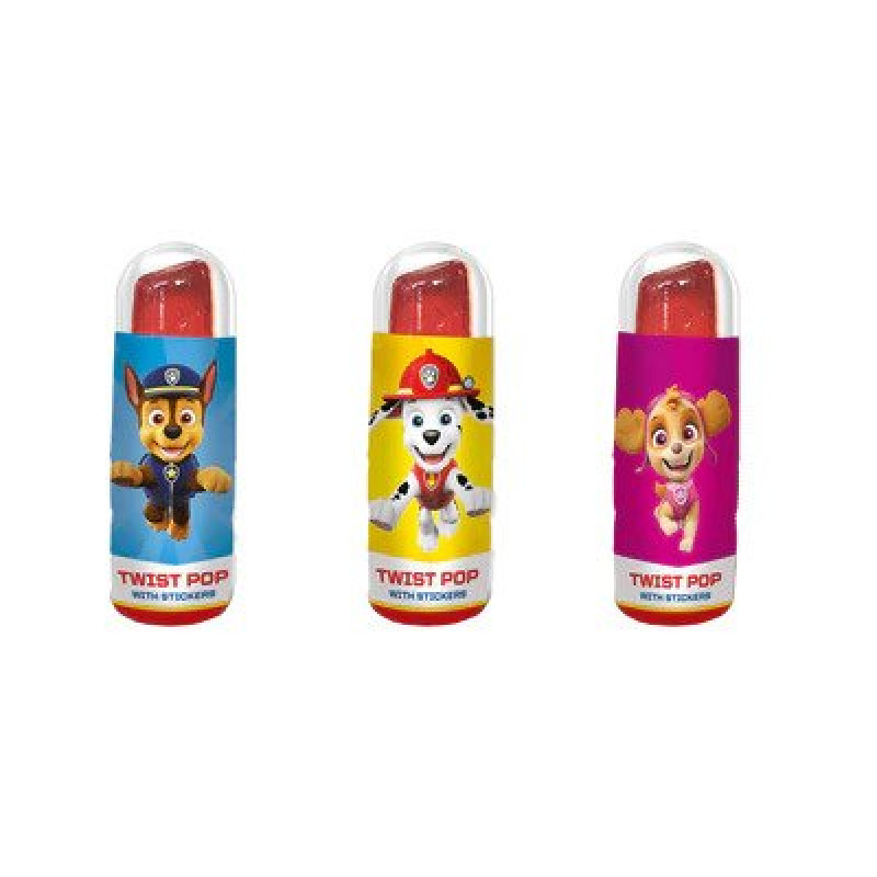 Paw Patrol sūkājamā konfekte + uzlīme 15g