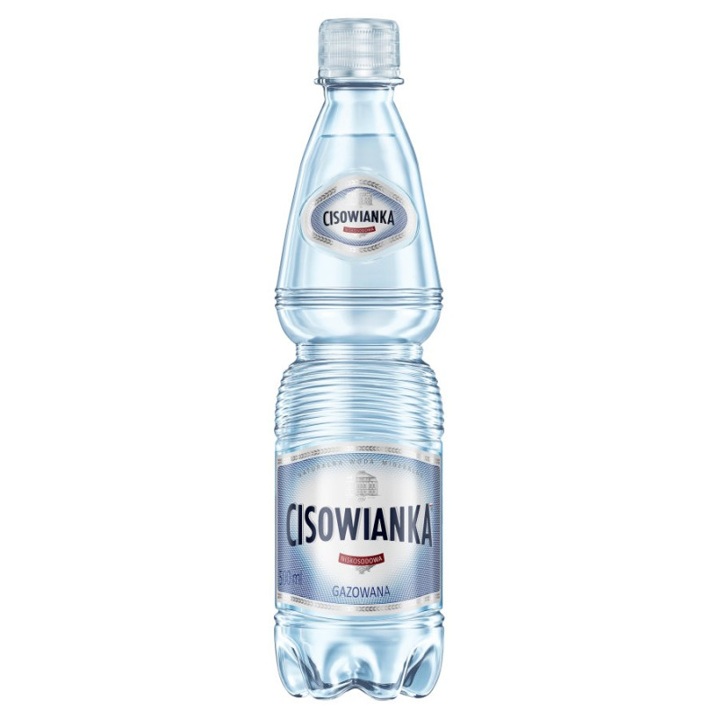 CISOWIANKA carbonated mineral water, PET 500ml