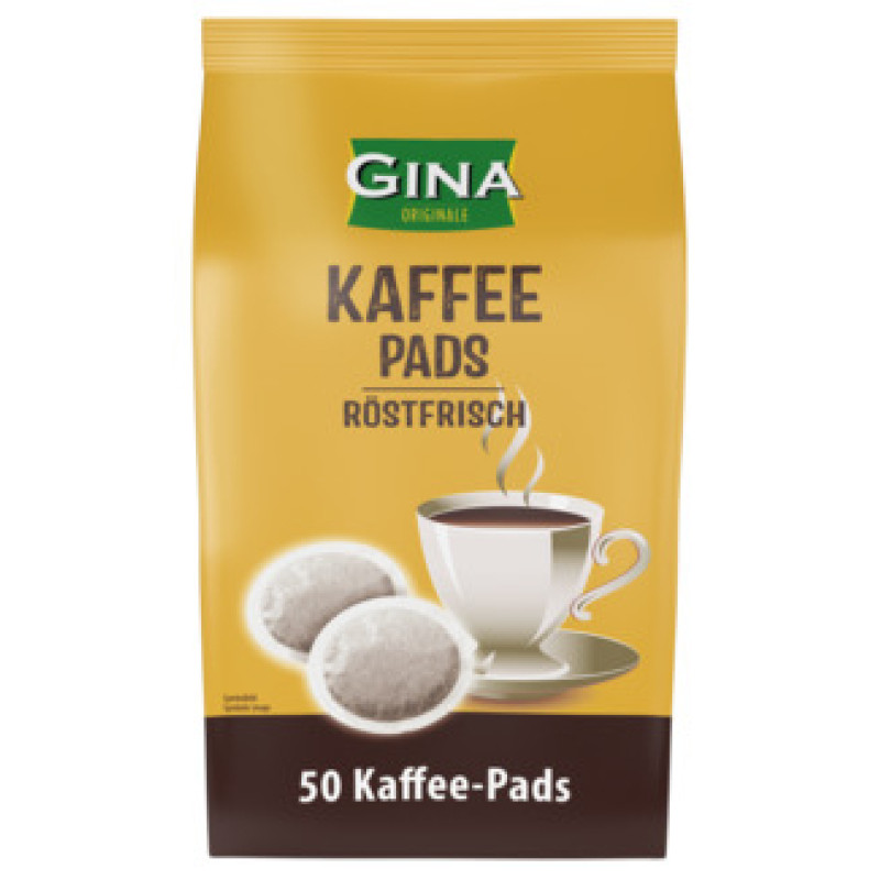 Gina coffee pads 50 pcs. 350g