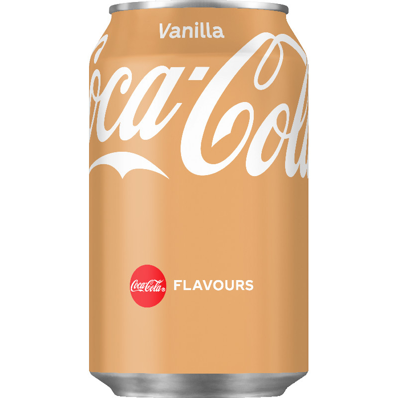 Coca cola Vanilla bezalkoholisks dzēriens ar vaniļas garšu 355ml