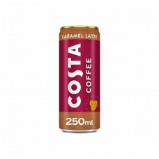 Costa Coffee kafijas dzēriens- latte ar karameļu garšu 250ml