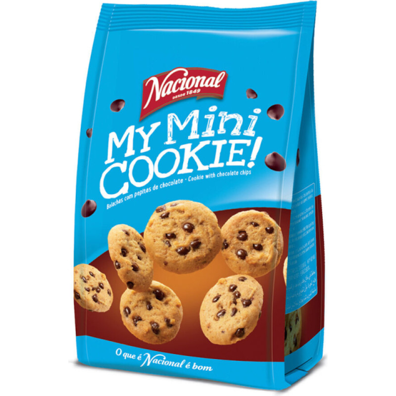 Nacional cookies with chocolate drops 120g