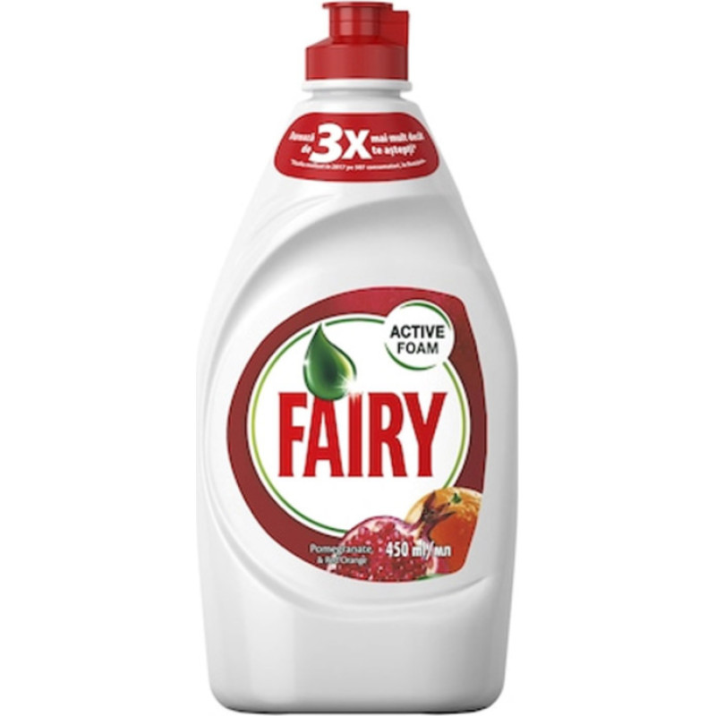 Fairy trauku mazgāšanas līdzeklis ar granātābolu smaržu 450ml