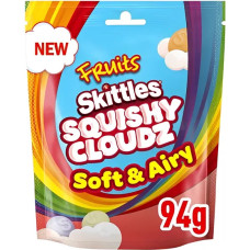 SKITTLES Squishy Cloudz Fruits dražejas 94g