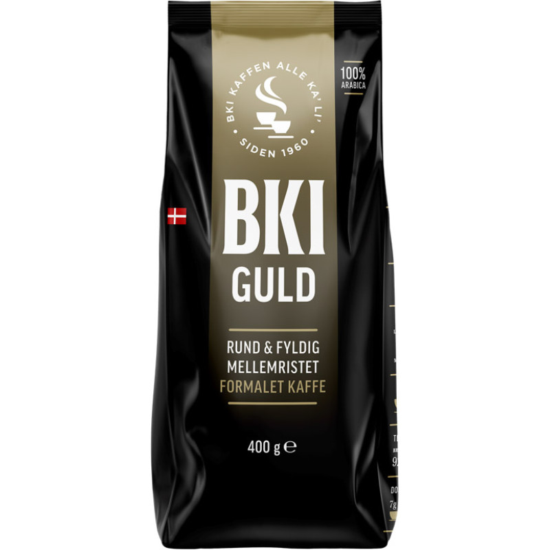 BKI Guld 100% Arabica ground coffee 400g