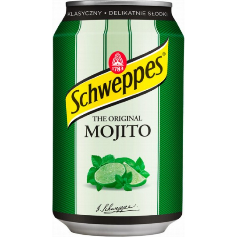 SCHWEPPES Mojito, bundžā 330ml