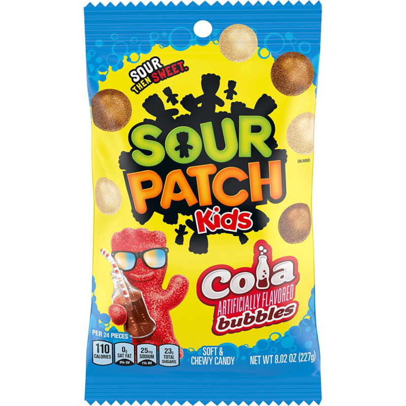 Sour Patch Kids cola-flavored jelly candies 227g