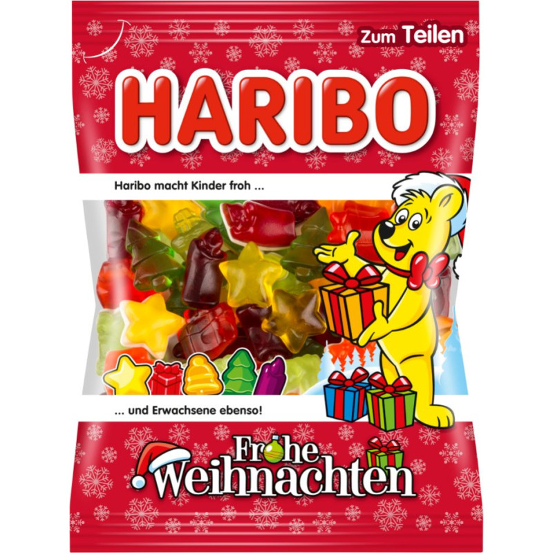 Haribo Christmas Selection Jelly Candies 200g